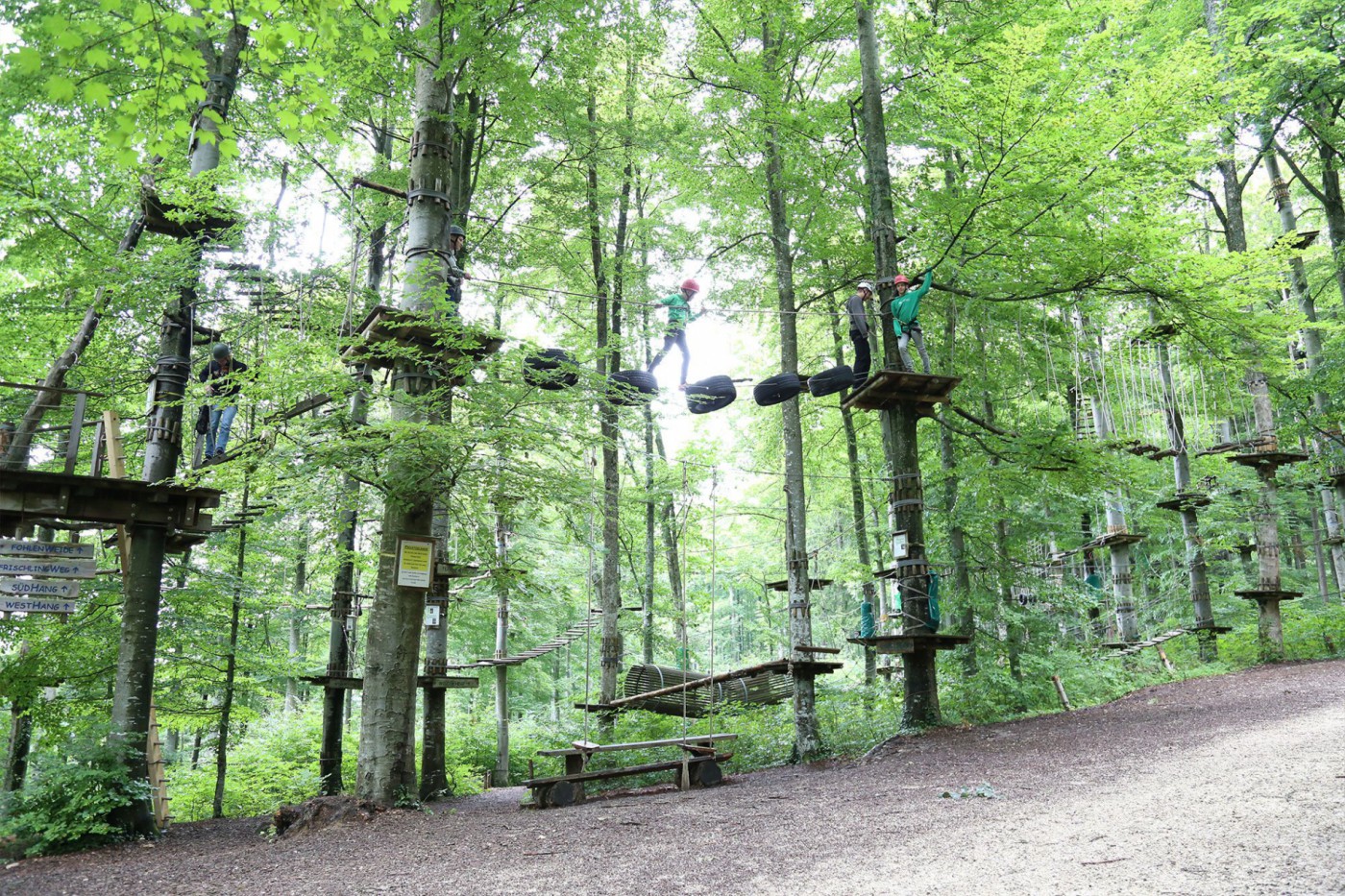 Der Kletterpark | Kletterpark Waldheim | Albstadt-Ebingen