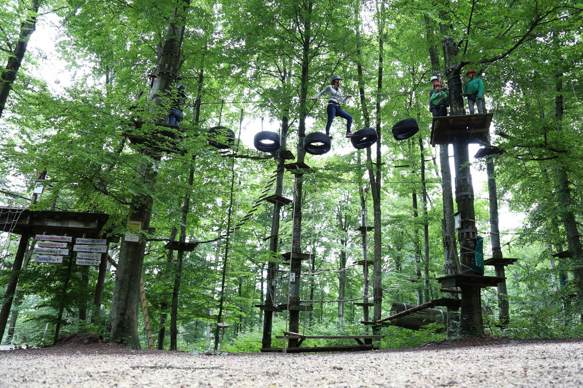 Der Kletterpark | Kletterpark Waldheim | Albstadt-Ebingen